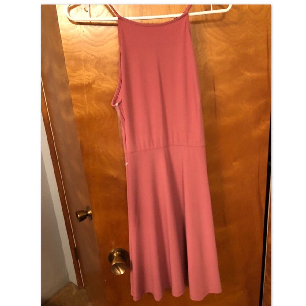 Rose gold dress
